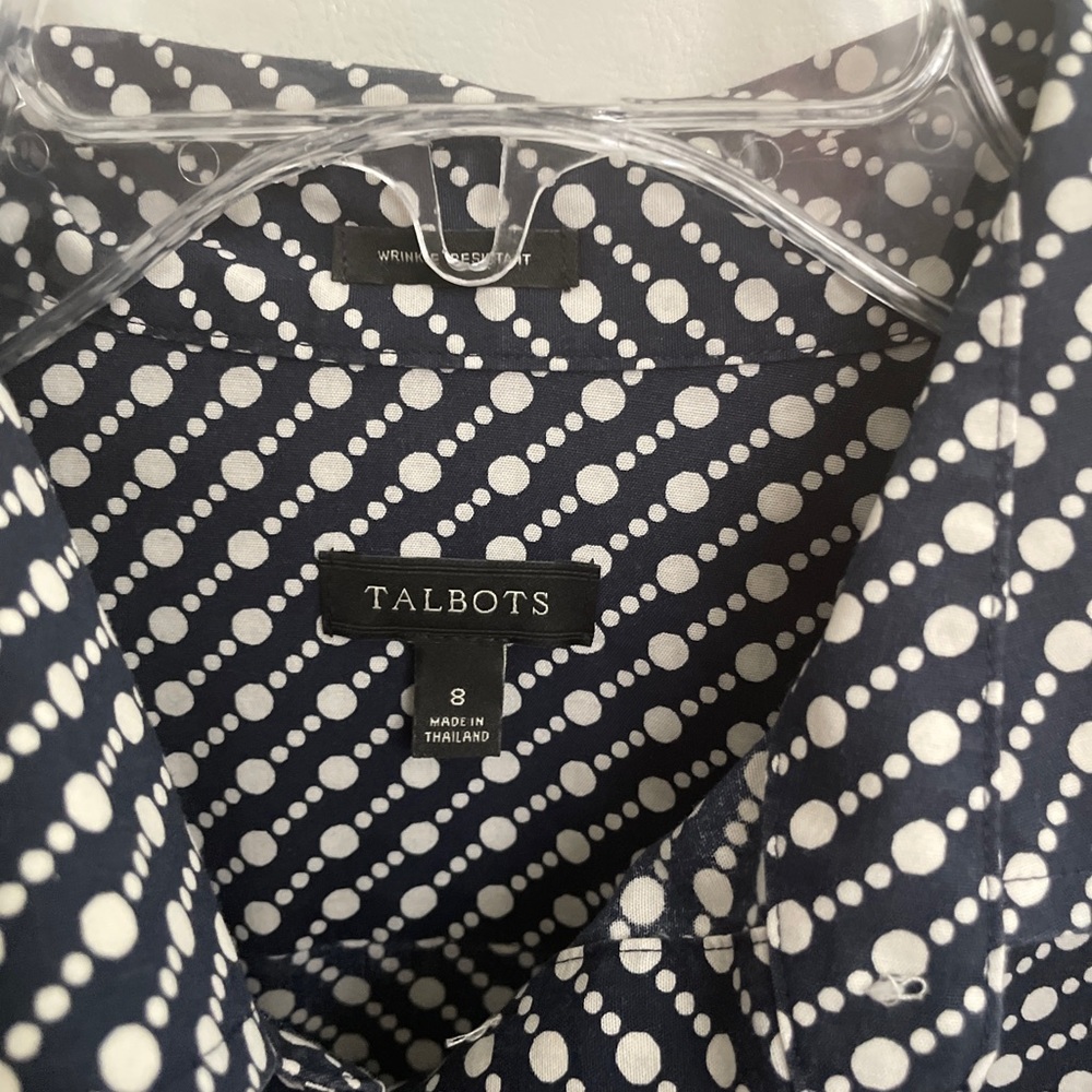 Three Talbots Button Downs. Two Are The Wrinkle R… - image 4